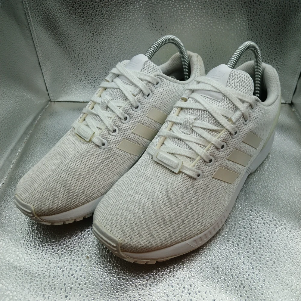 Adidas Cream and White Torsion Sneakers Men's Size 8